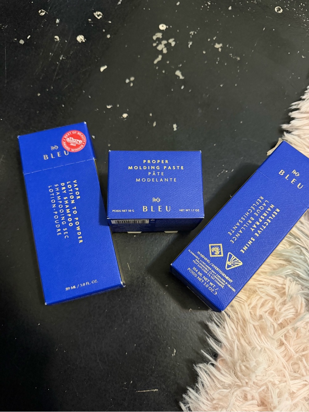 R+Co BLEU Styling Set - Blue Packaging